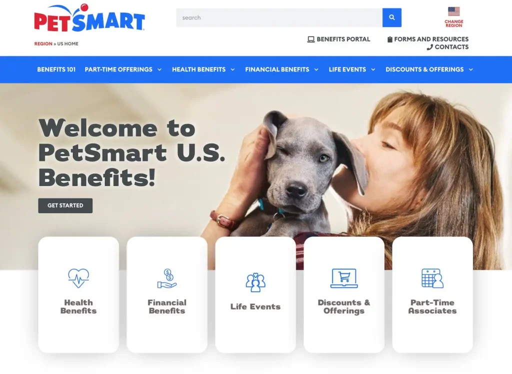 Benefits Website