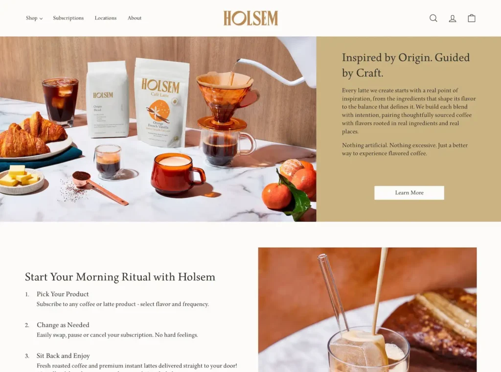 Shopify E-Commerce & Custom Subscription Platform